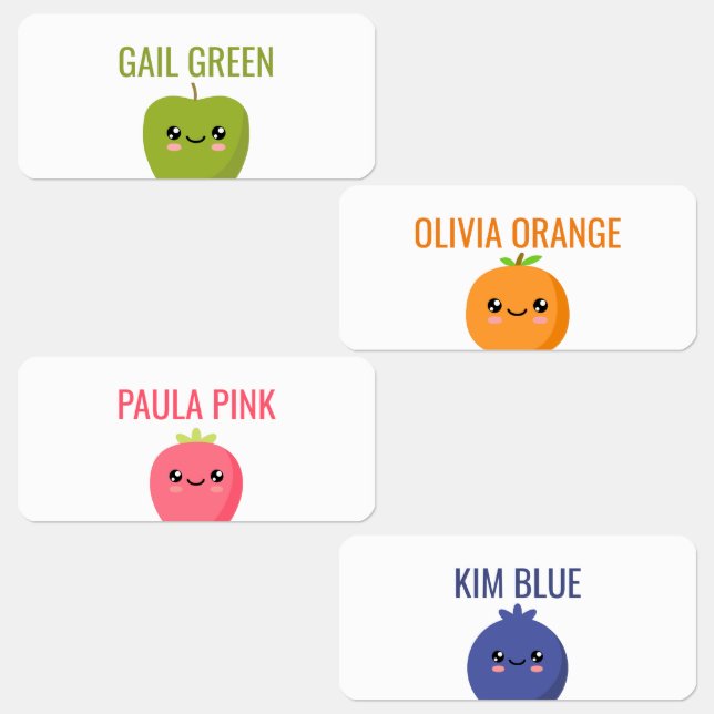 Personalized Kids Clothing Labels (Group)