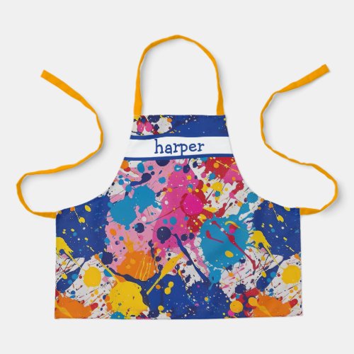 Personalized Kids Craft Apron