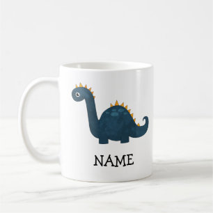 Personalized Kids Custom Dinosaur Coffee Mug