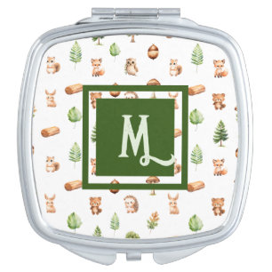 Personalized Kids Cute Compact Mirror