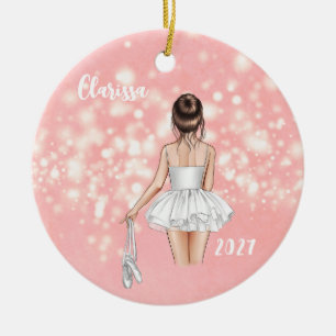 Personalized Kids Dance Christmas Ornament