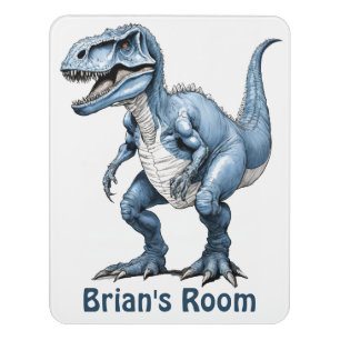 Personalized Kid's Dinosaur Room Sign