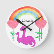 Personalized Kids Dinosaur Whimsical Bedroom