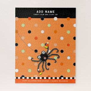 Personalized Kid's Halloween Jigsaw Puzzle
