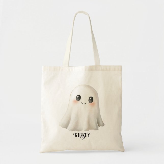 Personalized Kids’ Halloween Trick-or-Treat Bag (Front)