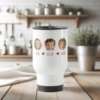 Personalized Kids Photo with Names and Hearts
