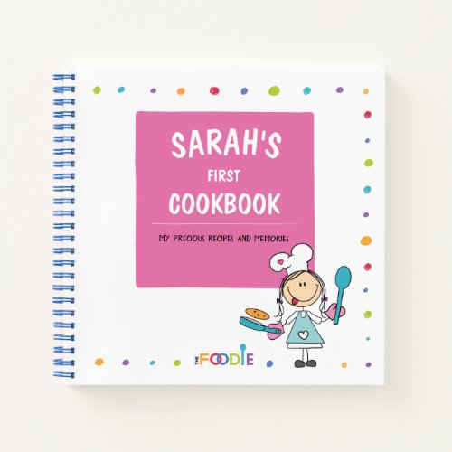 Personalized Kids Recipe Book