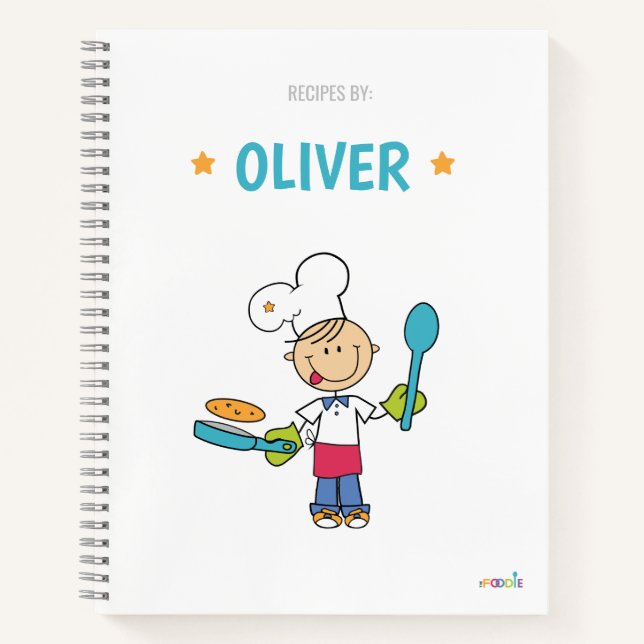 Personalized kids recipe book (Front)