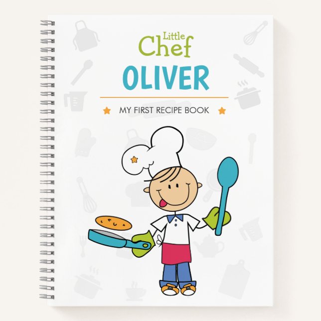 Personalized Kids Recipe Book (Front)
