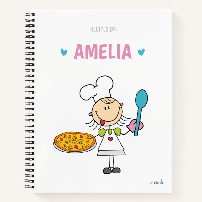 Personalized kids recipe book (Front)