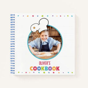 Personalized Kids Recipe Book (Your Photo)