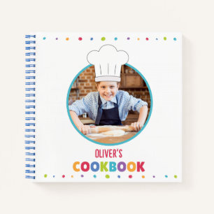 Personalized Kids Recipe Book (Your Photo)