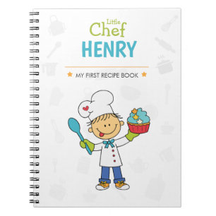 Personalized Kids Recipe Notebook