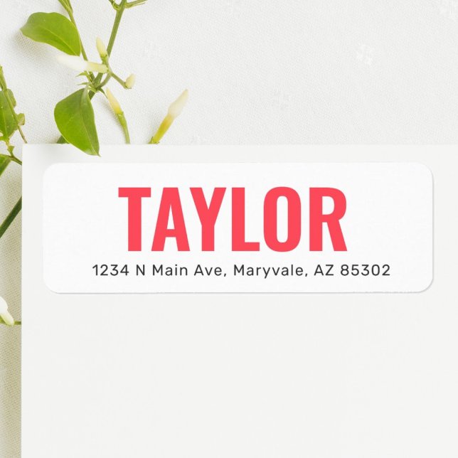 Personalized Kids Return Address Labels (Creator Uploaded)