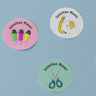 Personalized Kids School - Back to school Kids' Labels