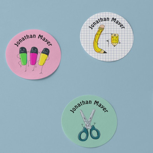 Personalized Kids School - Back to school Kids' Labels (Creator Uploaded)