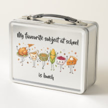 Personalized Kids School Lunch Box Foodie Box 