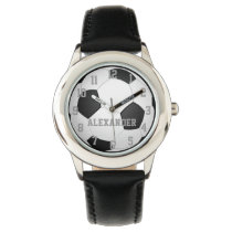 Personalized Kids Soccer Ball Watch Personalized Kids Soccer Ball Watch
