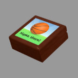 Personalized Kid's Sports Basketball Sunny Day Gift Box