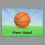 Personalized Kid's Sports Basketball Sunny Day Placemat