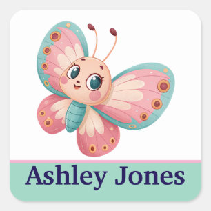 Personalized kids stickers colorful