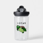 Personalized Kids Water Bottle W/Name - Sea Turtle<br><div class="desc">Personalized kid's Water Bottle with name,  Custom Child Water Bottles,  Kid's Sippy Cup,  Kid's Sports Bottle,  Kid's Party Favors,  Gift Ideas for Kids</div>