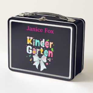 Personalized Kindergarten Lunch Box