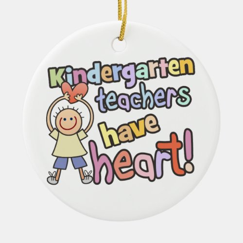 Personalized Kindergarten Teachers Ornament