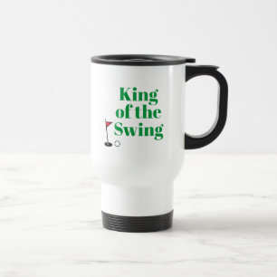 Personalized "King of the Swing" Commuter Mug
