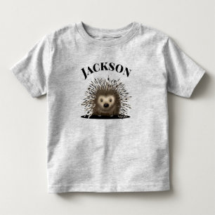 Personalized KiniArt Porcupine Toddler T-shirt