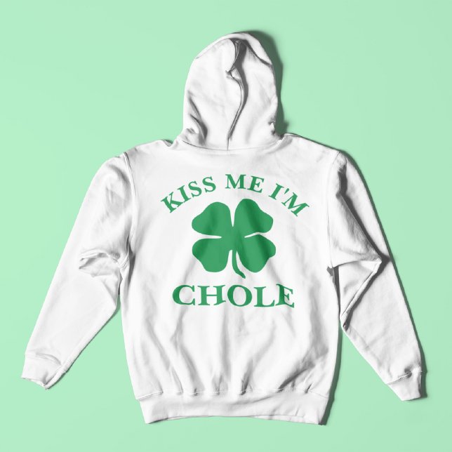 Personalized Kiss Me St. Patrick's Day Hoodie (Creator Uploaded)
