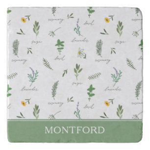 Personalized Kitchen Garden Trivet