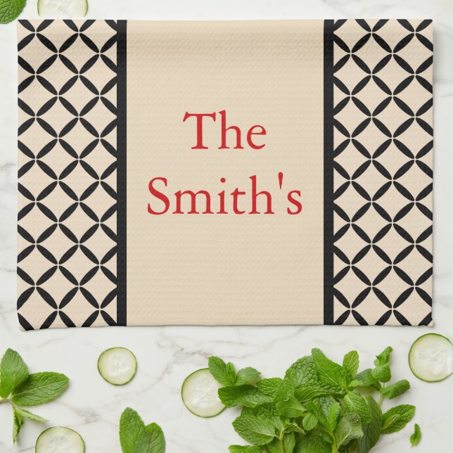 Personalized Kitchen Towel (Folded)