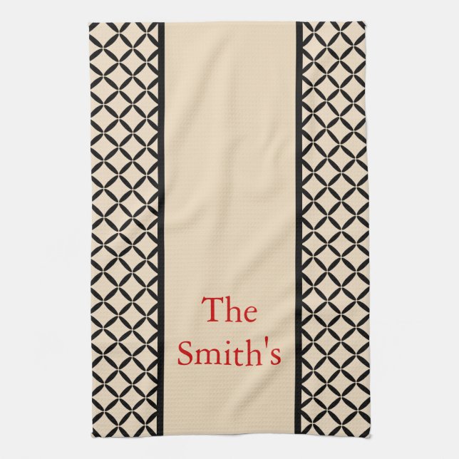 Personalized Kitchen Towel (Vertical)