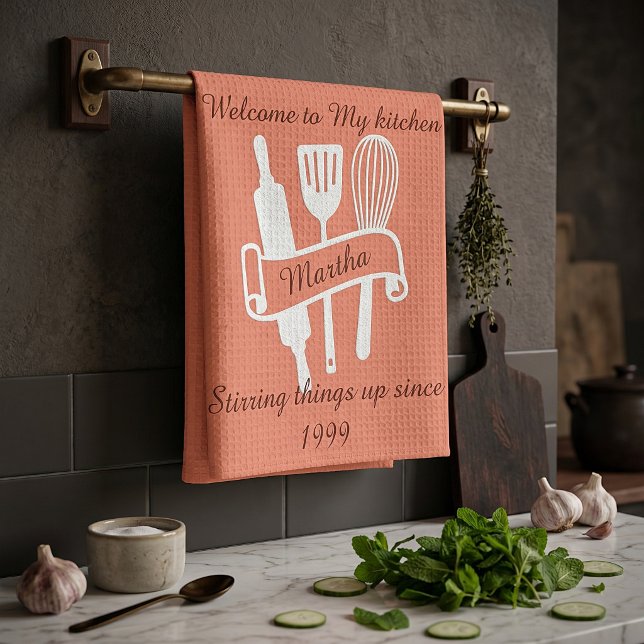 Personalized kitchen  towel (Creator Uploaded)