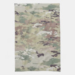 Personalized Kitchen Towel Army OCP Camo Uniform