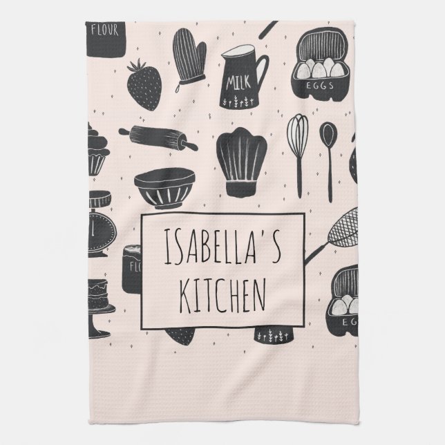 Personalized Kitchen Towels (Vertical)