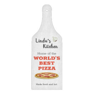Personalized Kitchen "World's Best Pizza" Cutting Board