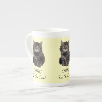 Personalized Kitten Mug by Cats_Eyes at Zazzle