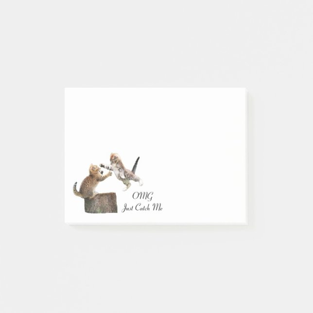Personalized Kitten Post-It-Notes Post-it Notes (Front)