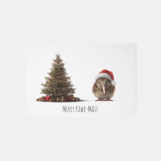 Personalized Kiwi Christmas Home Accent Rug