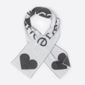 Personalized Knitted Scarf (Front)