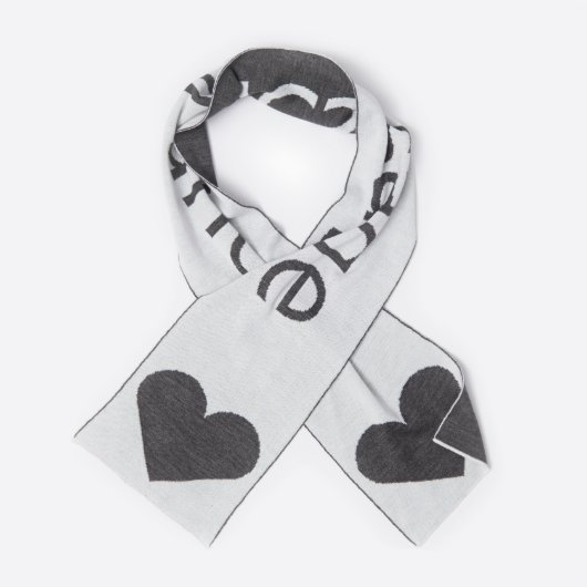 Personalized Knitted Scarf (Front)