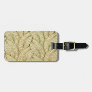 Personalized | Knitting Pattern Luggage Tag