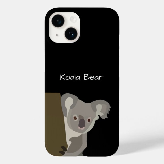Personalized Koala Bear  Case-Mate iPhone Case (Back)