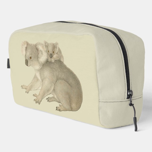 Personalized Koala Design Toiletry Bag (Right Corner)