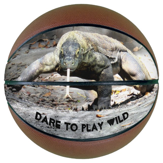 Personalized Komodo Dragon Basketball  (Front)