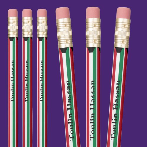 Personalized Kuwait Flag Pencil