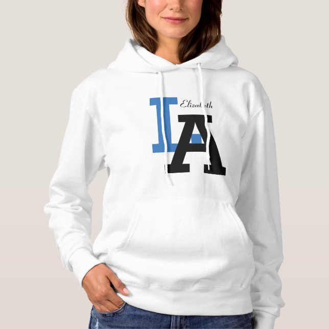 Personalized LA Hoodie (Front)