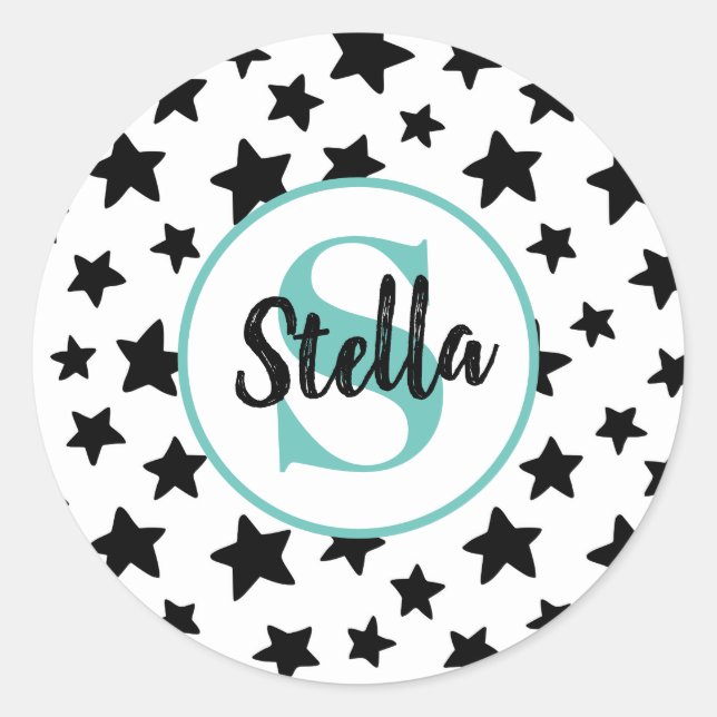 personalized labels for kids school supplies (Front)